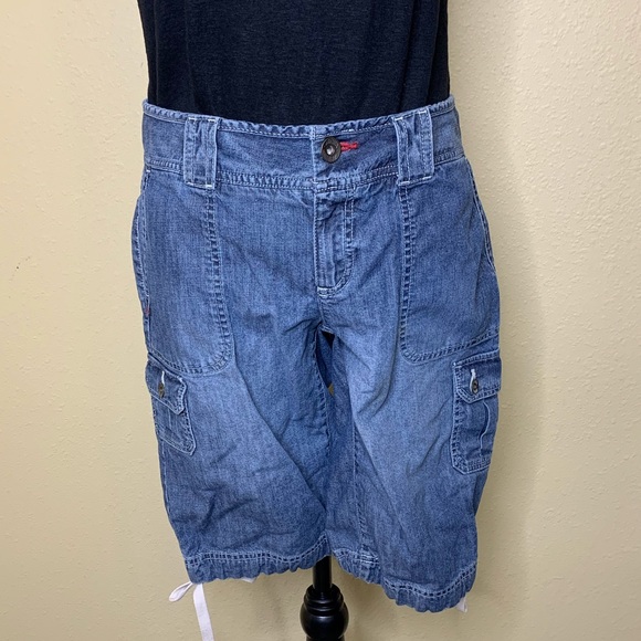 Tommy Hilfiger Cargo Jean Shorts - Picture 3 of 6